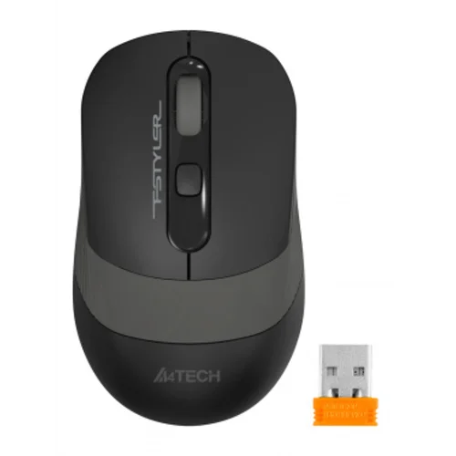Мышь A4Tech Fstyler FG10 черный/серый оптическая (2000dpi) беспроводная USB (4but) Мышь A4Tech Fstyler FG10 черный/серый оптическая (2000dpi) беспроводная USB (4but)
